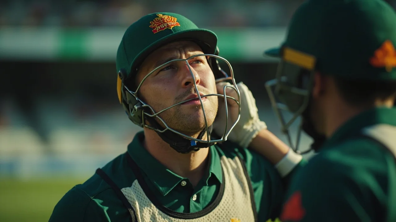 A Hundred match in progress at Edgbaston — Phoenix now have to rework their tactical plan without their first-choice all-rounder