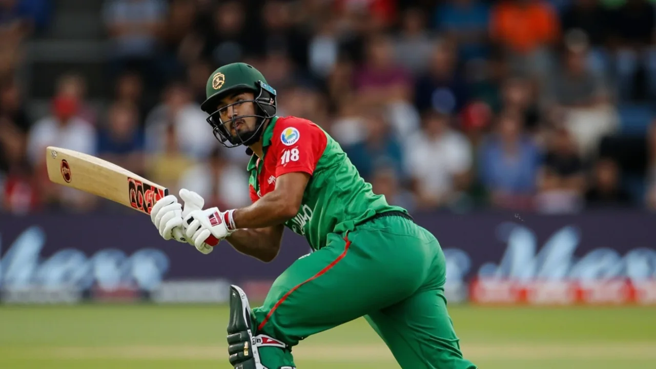 A bowler in his delivery stride at Kennington Oval — the kind of tight sideline frame that decides The Hundred fantasy points